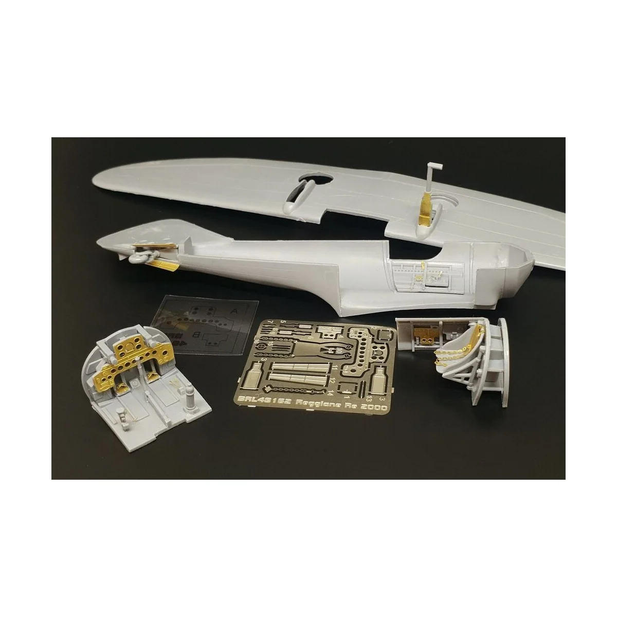 Reggiane Re 2000 (Special Hobby kit), 1/48 - Brengun BRL48162