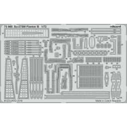 Su-27SM Flanker B for Zvezda, 1/72 - Eduard Accessories 73665