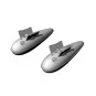 US 110 gal drop tank (2pcs), 1/72 - Brengun BRL72270