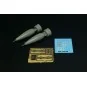 US 110 gal drop tank (2pcs), 1/72 - Brengun BRL72270