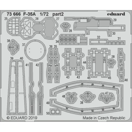 F-35A for Academy - Eduard Accessories 73666