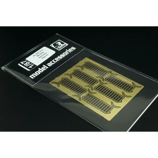 Mobile barriers (6pcs), 1/87 - Hauler HLR87213