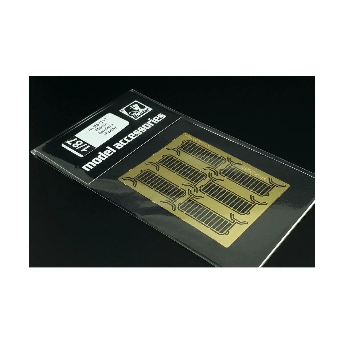 Mobile barriers (6pcs), 1/87 - Hauler HLR87213