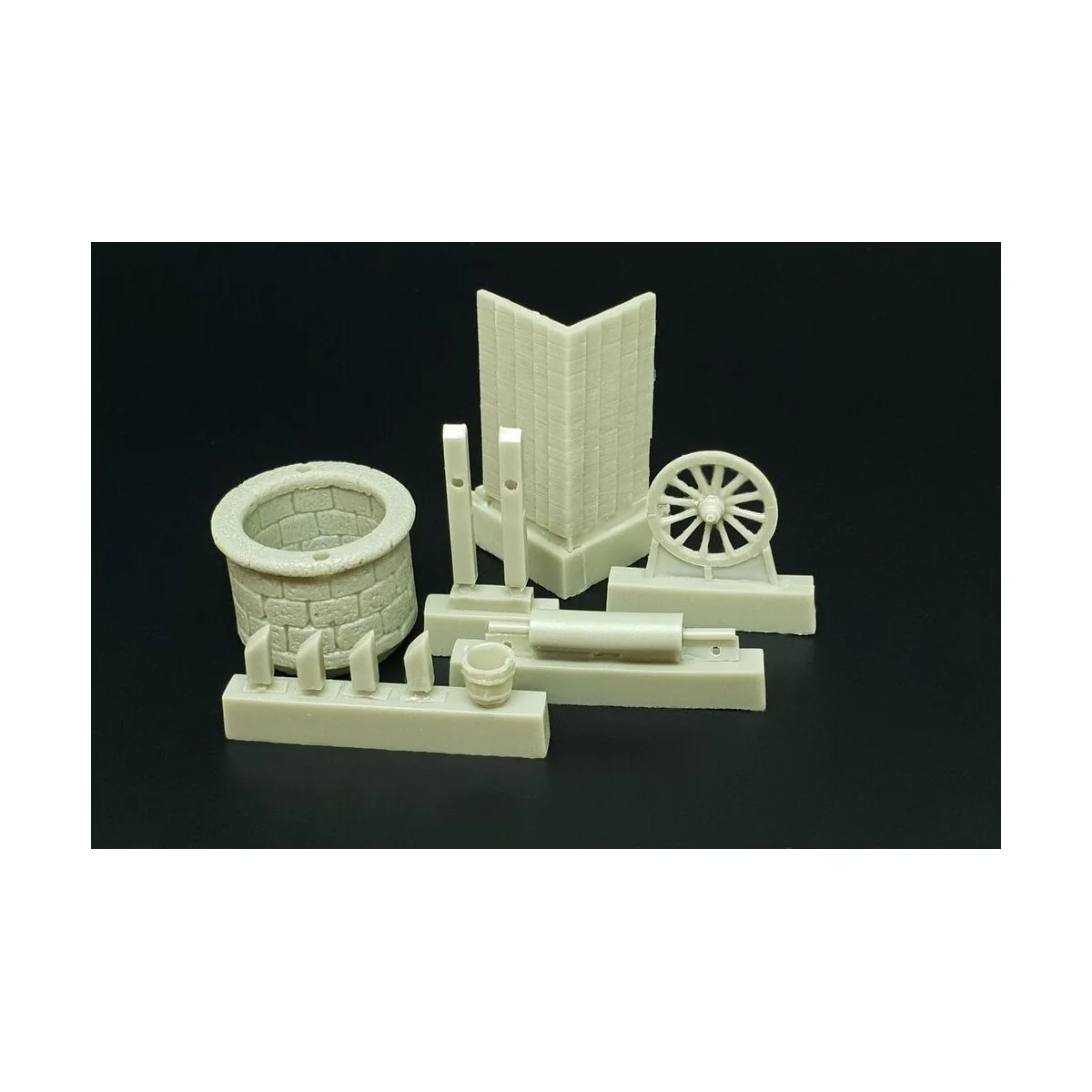 Stone well, 1/48 - Hauler HLF48022