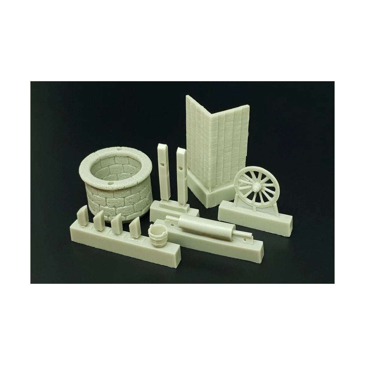 Stone well, 1/48 - Hauler HLF48022