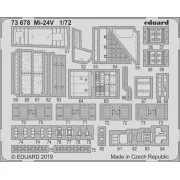 Mi-24V for Zvezda, 1/72 - Eduard Accessories 73678