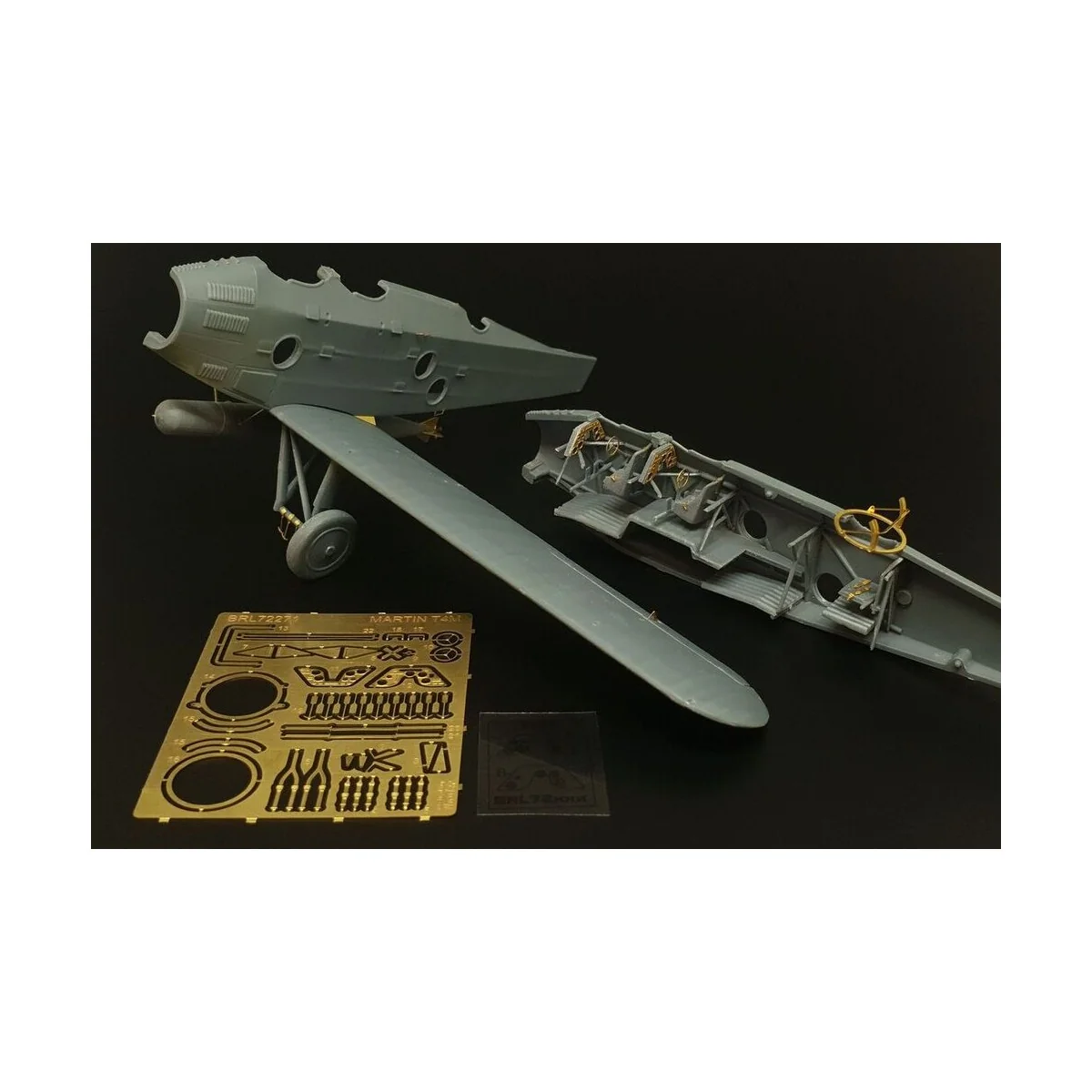 Martin T4M wheel/float (Plusmodel kit), 1/72 - Brengun BRL72271