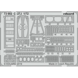 C-27J for Italeri, 1/72 - Eduard Accessories 73682