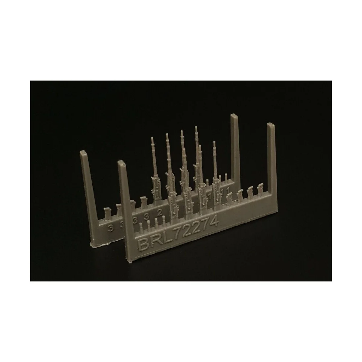 British Browning Mk.II (8pcs), 1/72 - Brengun BRL72274
