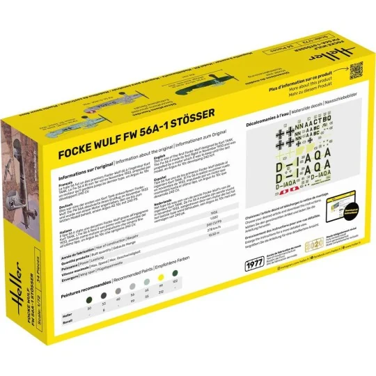 Focke Wulf FW 56A-1 Stösser - Heller 80238