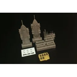 BRU-57 canted Vertical Ejector Rack (2 pcs), 1/48 - Brengun BRL48168