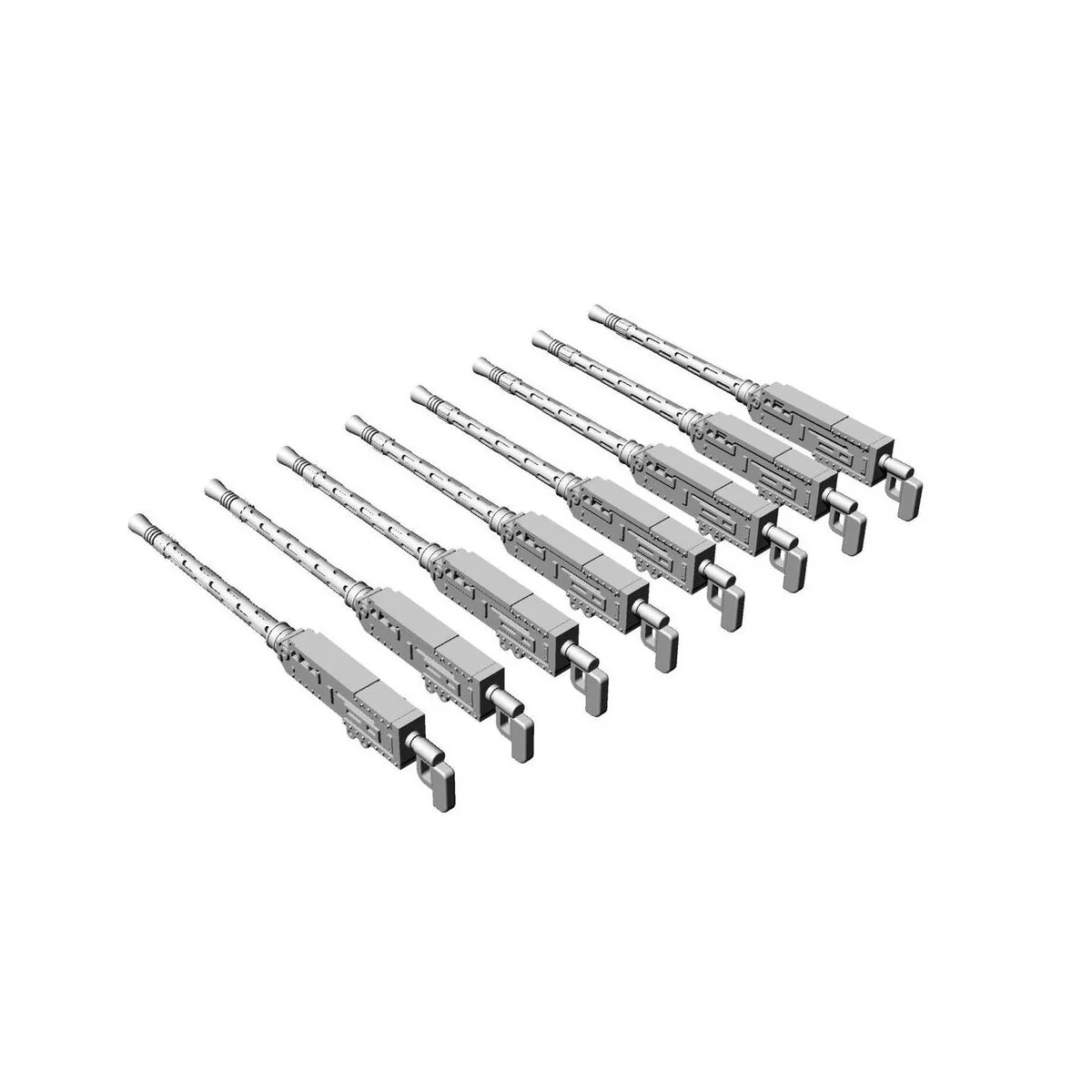 British Browning Mk.II (8pcs), 1/72 - Brengun BRL72274