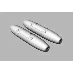 Mk 77 napalm bomb (2pcs), 1/48 - Brengun BRL48172