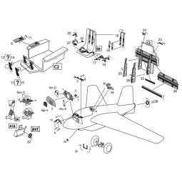 Me-163B-1a Komet (Dragon/Revell kit), 1/48 - Brengun BRL48171 2