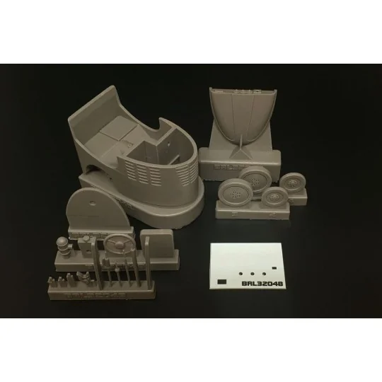 UK Flight Deck Tractor Clarkat type B, 1/32 - Brengun BRL32048