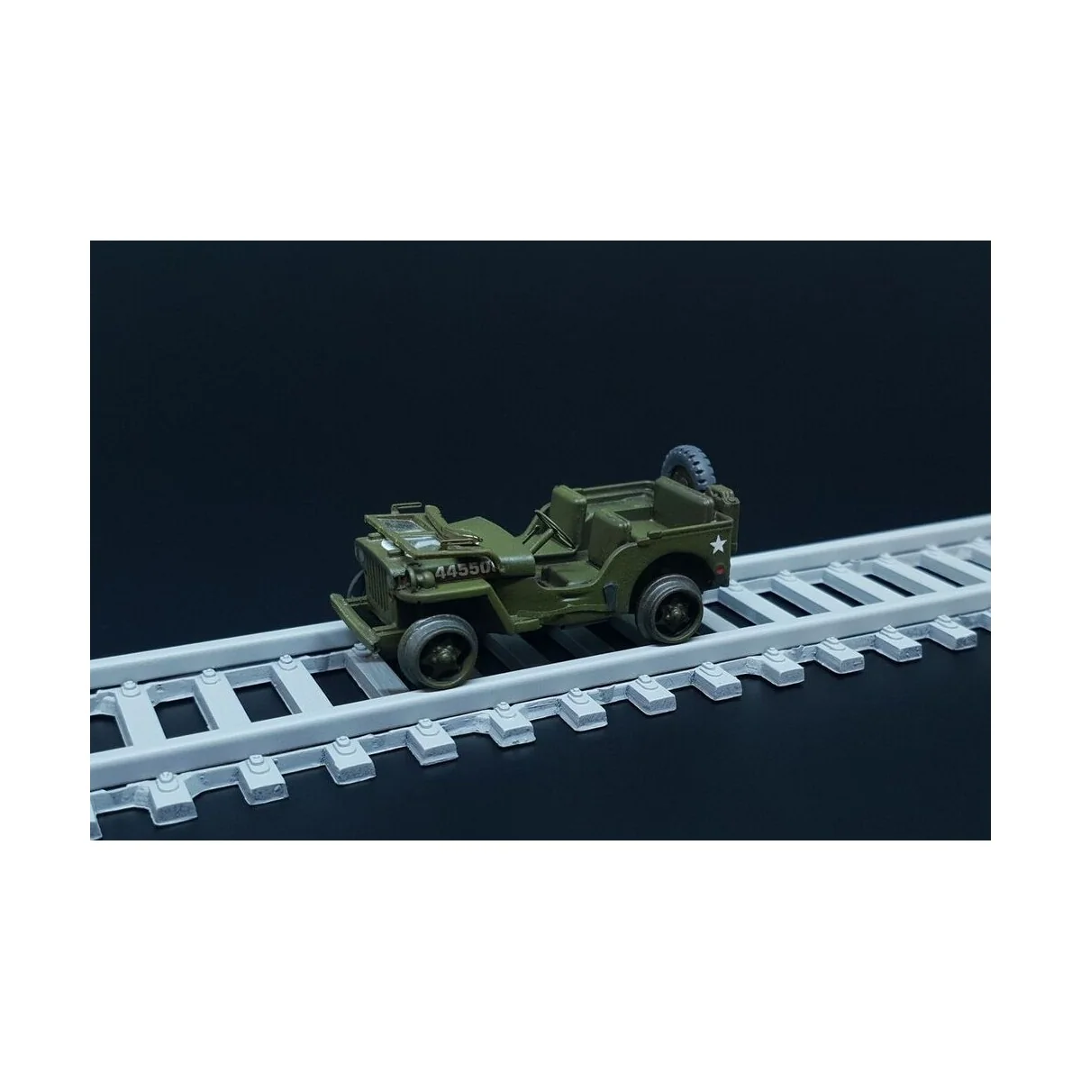 Jeep / railway Jeep, 1/87 - Hauler HLR87215
