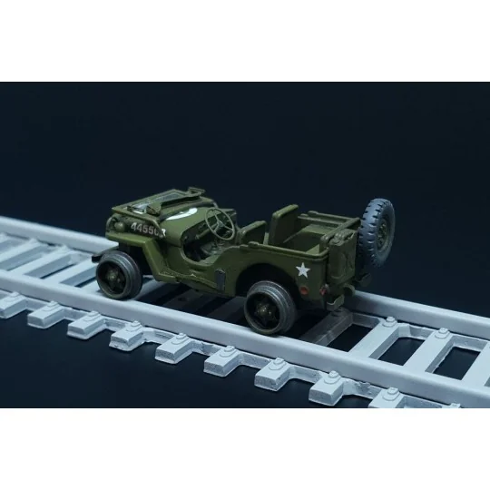 Jeep / railway Jeep, 1/87 - Hauler HLR87215