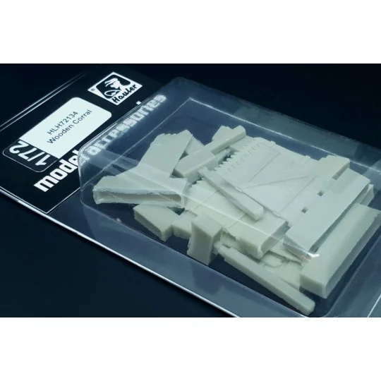 Wooden Corral, 1/72 - Hauler HLH72134
