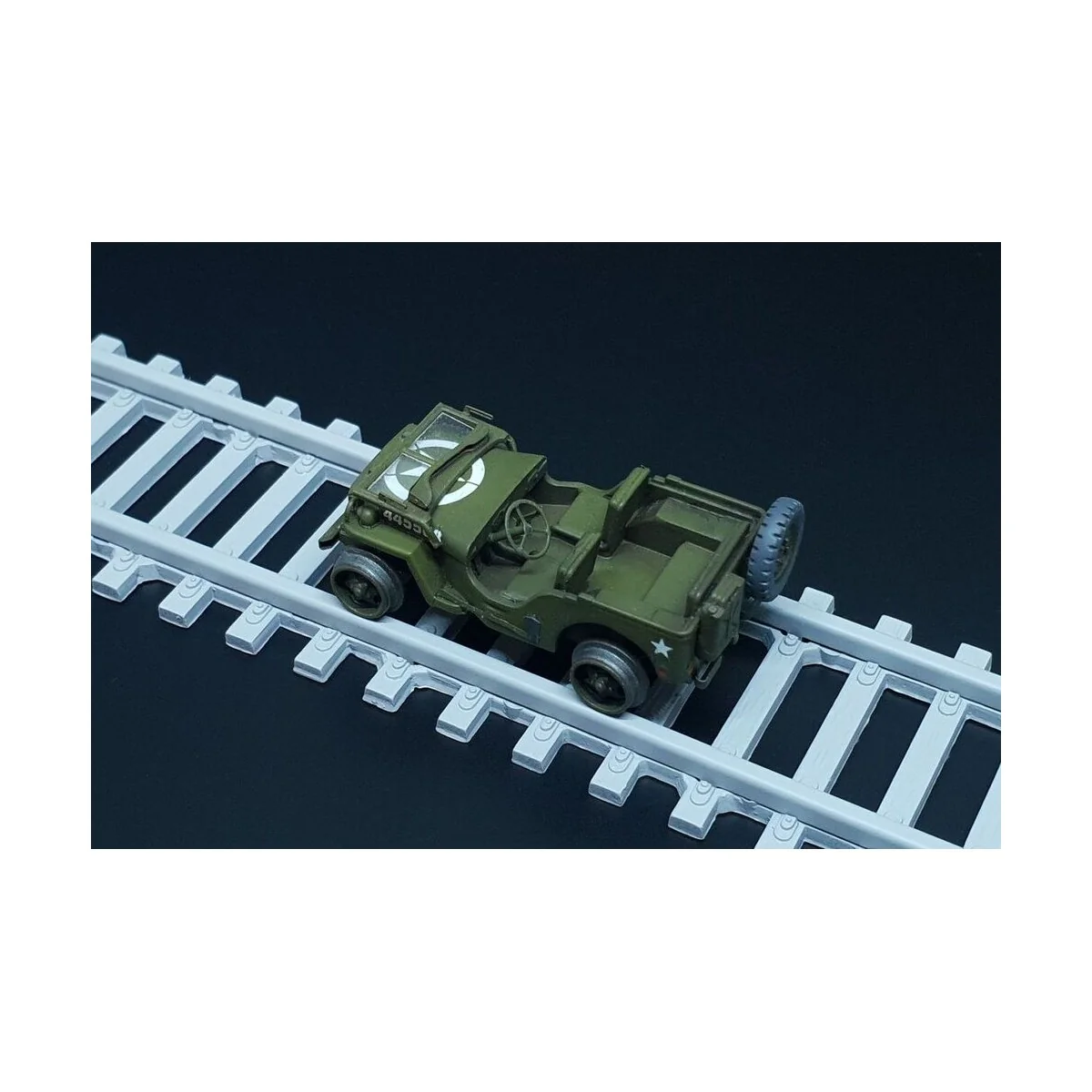 Jeep / railway Jeep, 1/87 - Hauler HLR87215