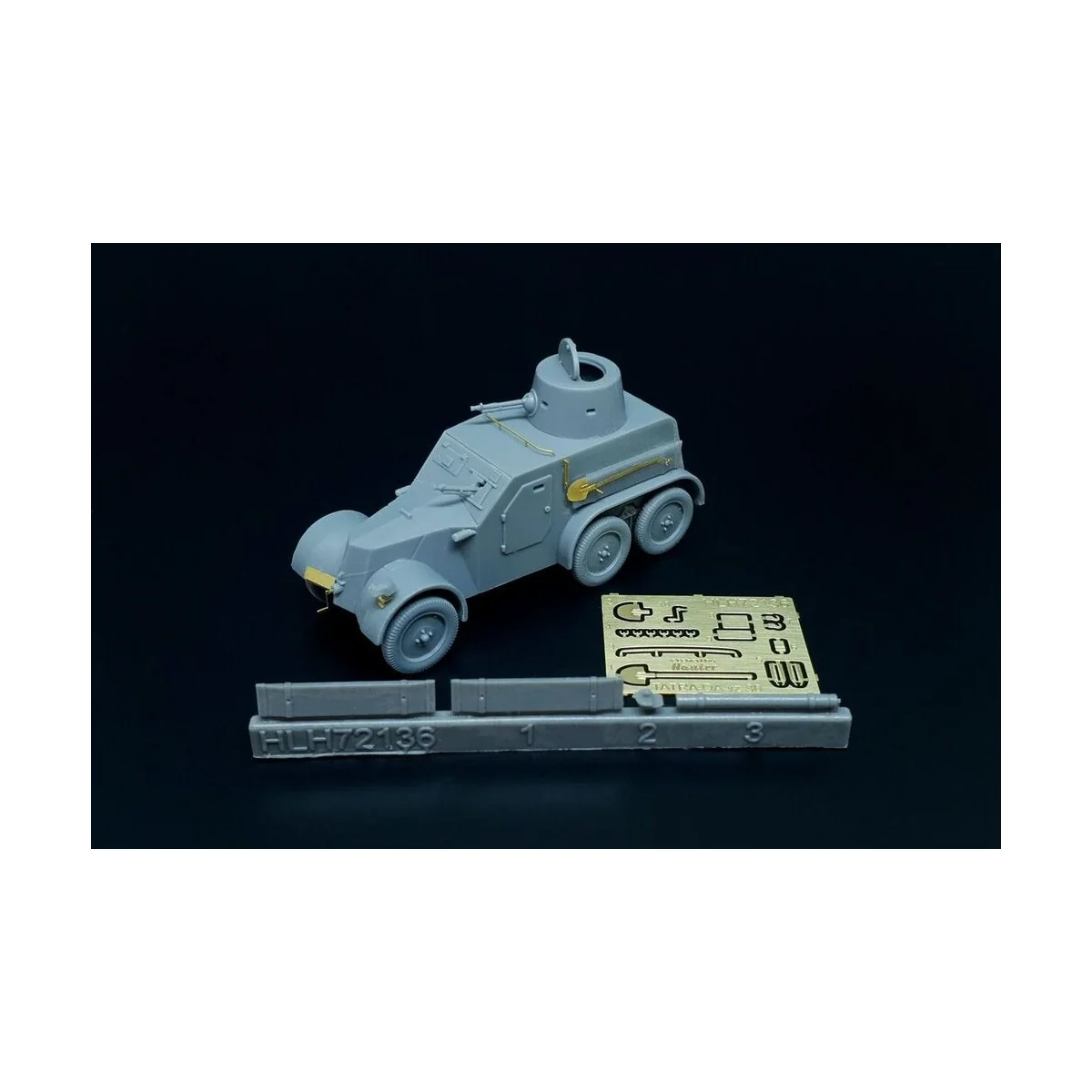 Tatra OA vz.30 (first to fight), 1/72 - Hauler HLH72136