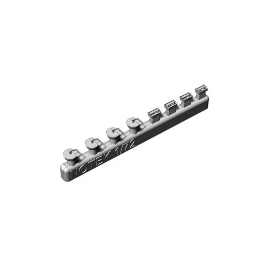 NOTEK lamp for German AFV (4pcs), 1/72 - Hauler HLH72137