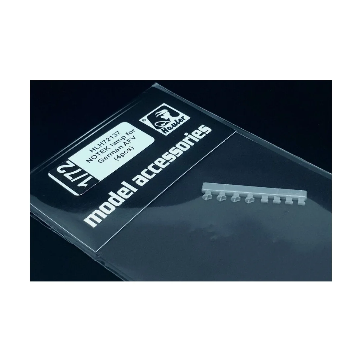 NOTEK lamp for German AFV (4pcs), 1/72 - Hauler HLH72137