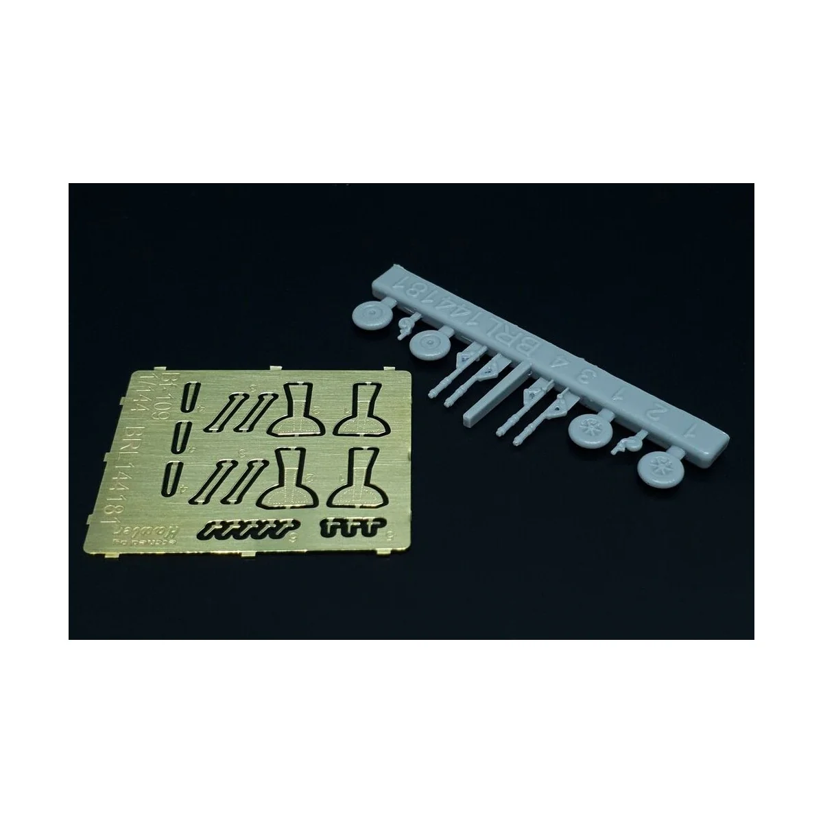 Messerschmitt Bf-109 A-E (Armory) 2pcs, 1/144 - Brengun BRL144181