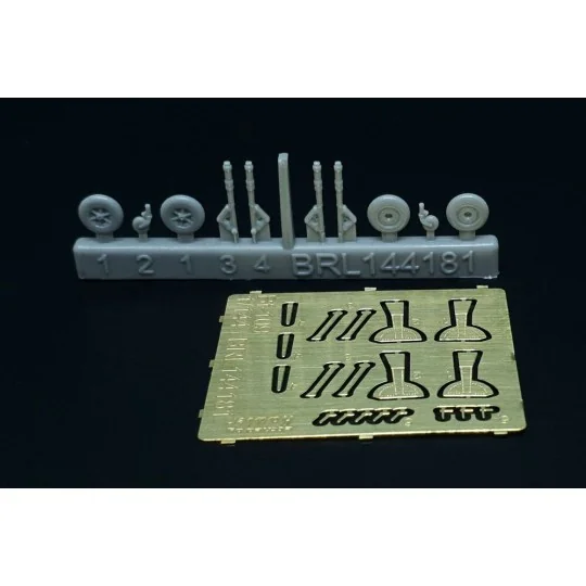 Messerschmitt Bf-109 A-E (Armory) 2pcs, 1/144 - Brengun BRL144181