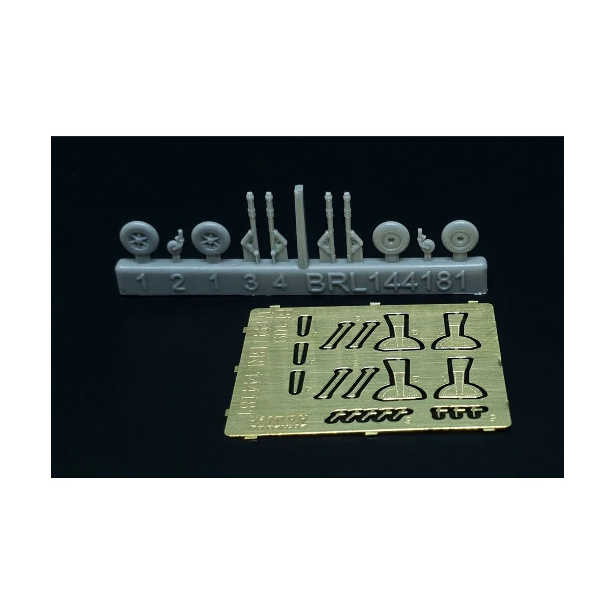 Messerschmitt Bf-109 A-E (Armory) 2pcs, 1/144 - Brengun BRL144181