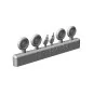 Messerschmitt Bf-109 K wheels set (2 sets), 1/144 - Brengun BRL144184