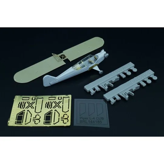 PIPER L4 CUB / GRASSHOOPER (MARK I kit) 2pcs, 1/144 - Brengun BRL14...