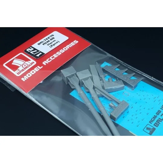 AGM-88 Harm (2pcs), 1/72 - Brengun BRL72276