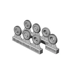 Magirus S7500 wheels, 1/87 - Hauler HLR87220 2