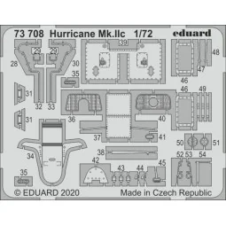 Hurricane Mk.IIc for Arma Hobby - Eduard Accessories 73708