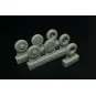 Magirus S7500 wheels, 1/87 - Hauler HLR87220