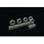 MB Unimog 411 wheels, 1/87 - Hauler HLR87221