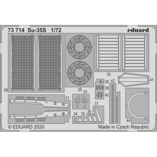 Su-35S for Great Wall Hobby, 1/72 - Eduard Accessories 73714