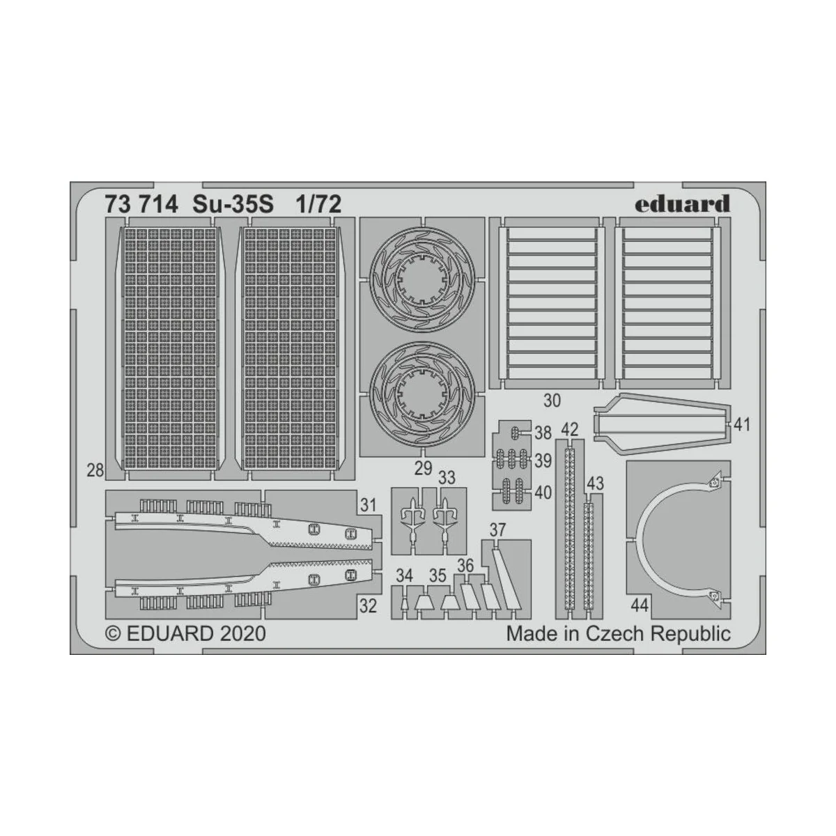 Su-35S for Great Wall Hobby - Eduard Accessories 73714
