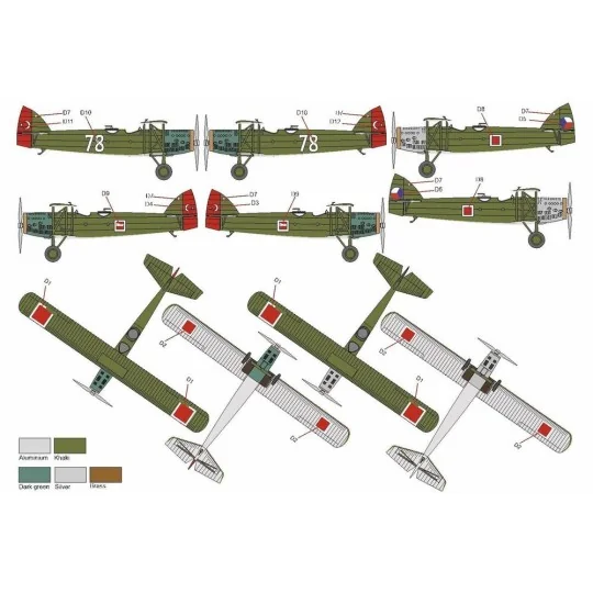Letov Š-16T (Turkey), 1/72 - Brengun BRP72048