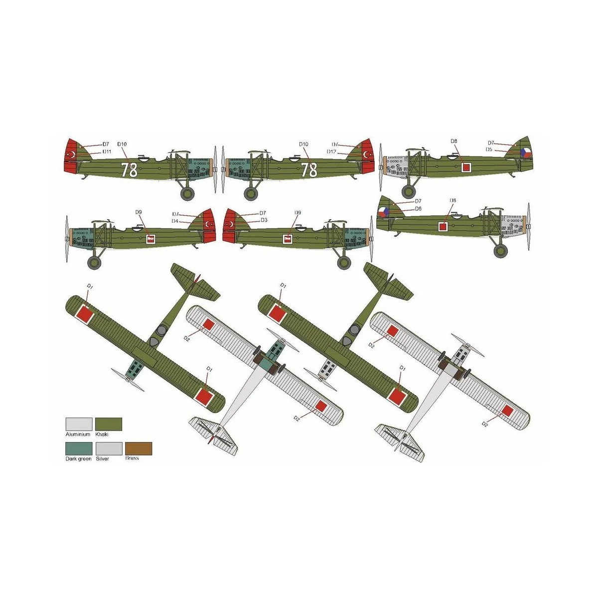 Letov Š-16T (Turkey), 1/72 - Brengun BRP72048