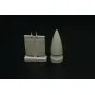MiG-29A Radome and closed upper jet intakes (Italeri kit), 1/72 - B...