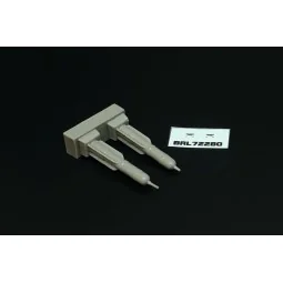 M26 flare (2pcs), 1/72 - Brengun BRL72280 2