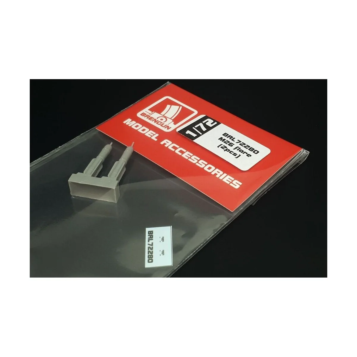 M26 flare (2pcs), 1/72 - Brengun BRL72280