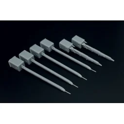 LAU-115 + 2x LAU-127 adapters (two sets), 1/48 - Brengun BRL48175 2