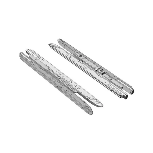 LAU-115 + 2x LAU-127 adapters (two sets), 1/48 - Brengun BRL48175