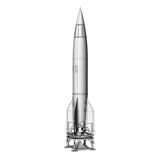 German rocket V-2/A4, 1/87 - Hauler HLR87222