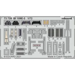 Bf 109E-3 1/72 for SPECIAL HOBBY, 1/72 - Eduard Accessories 73739