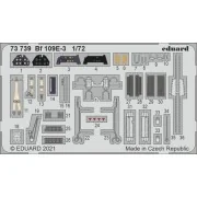 Bf 109E-3 1/72 for SPECIAL HOBBY, 1/72 - Eduard Accessories 73739