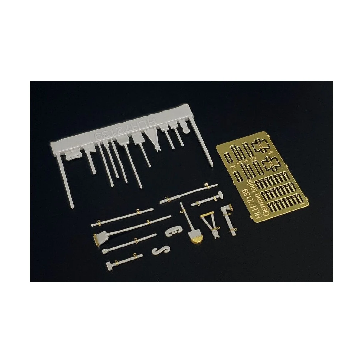 German tank tools, 1/72 - Hauler HLH72139