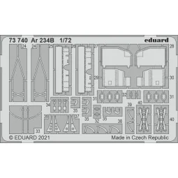 Ar 234B 1/72 for DRAGON - Eduard Accessories 73740